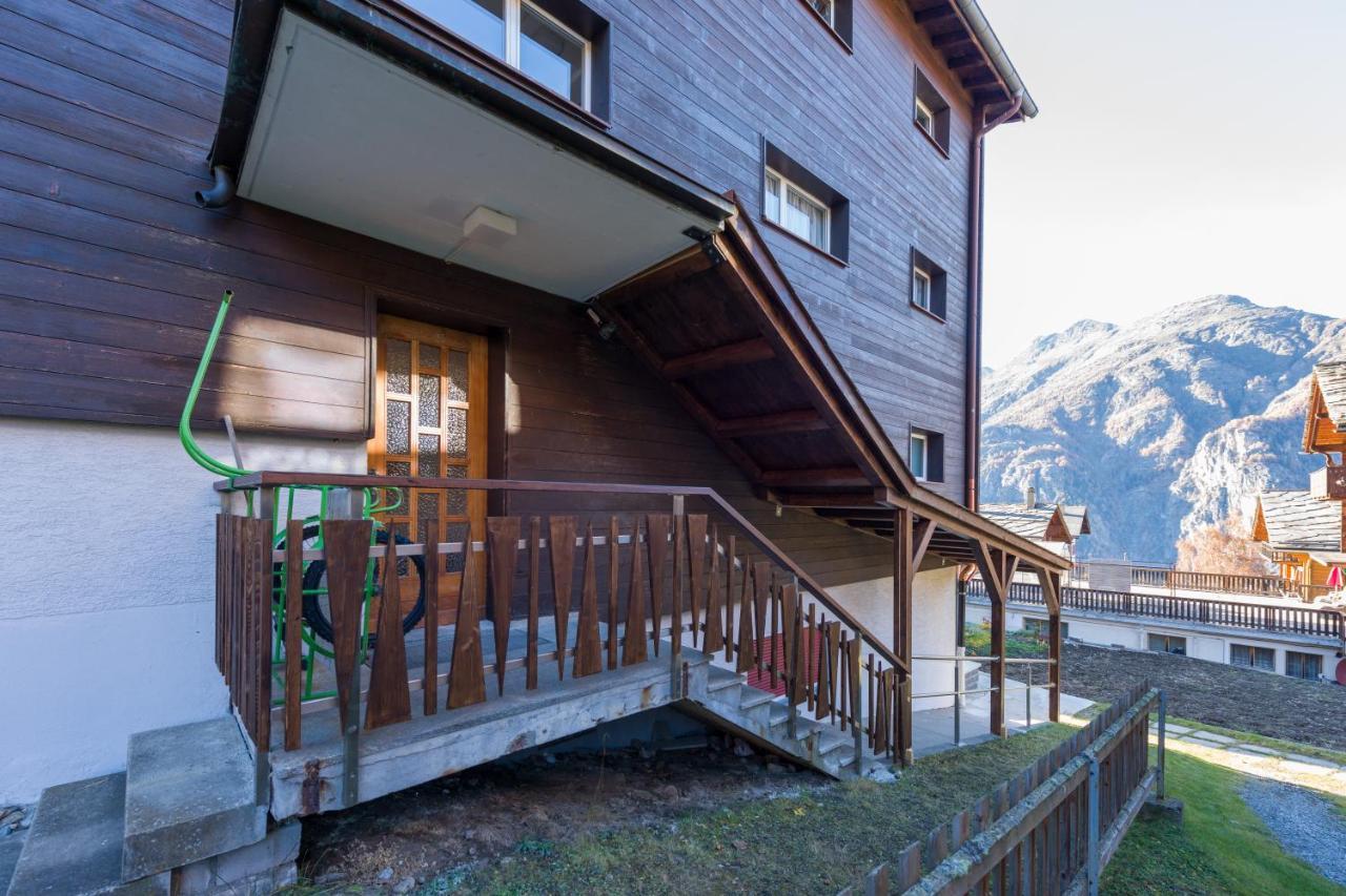 apartment EGGERI - das sportliche Grächen Exterior foto