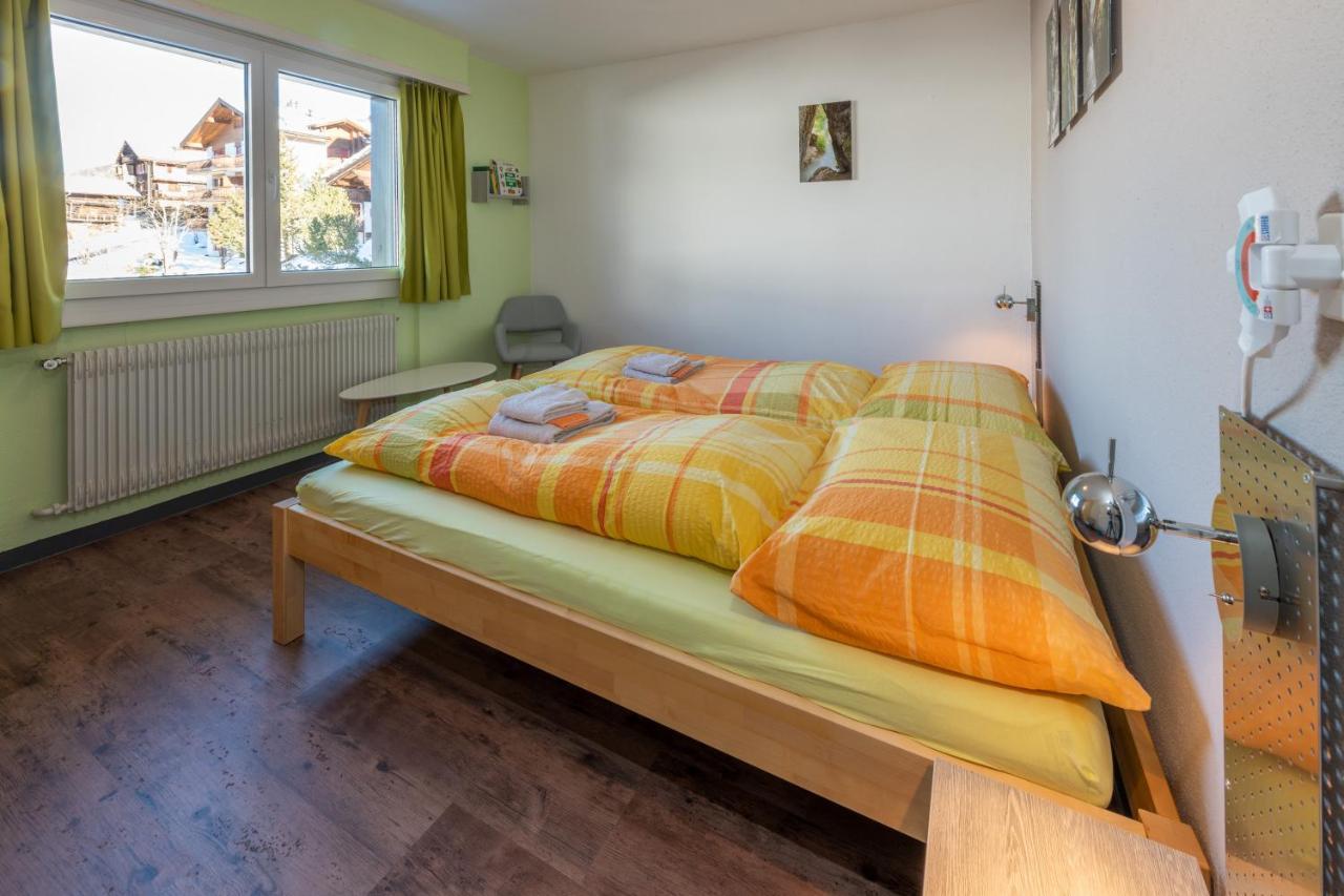 apartment EGGERI - das sportliche Grächen Exterior foto
